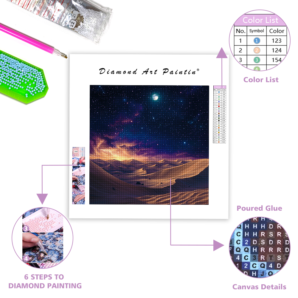 Starry Night - DiamantmåLning