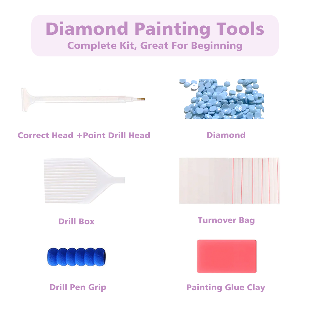 Kamel i öknen – Diamantmålning