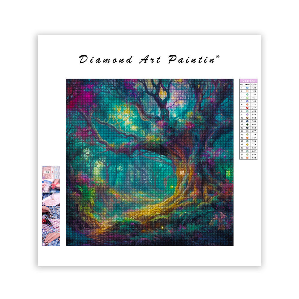 Enchanted Forest - DiamantmåLning