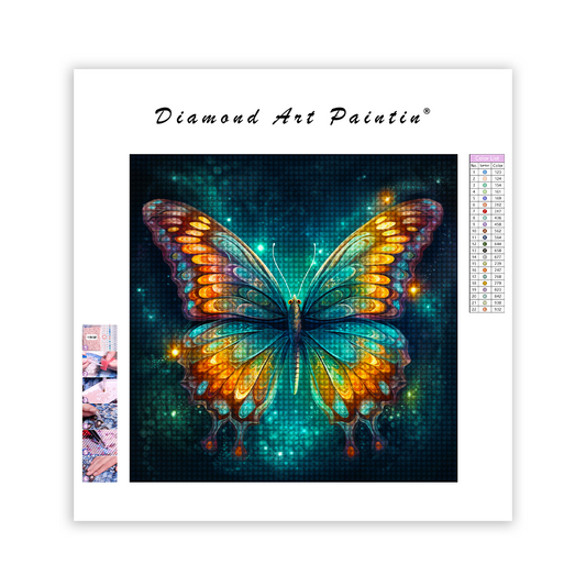 Butterfly Enchant - DiamantmåLning