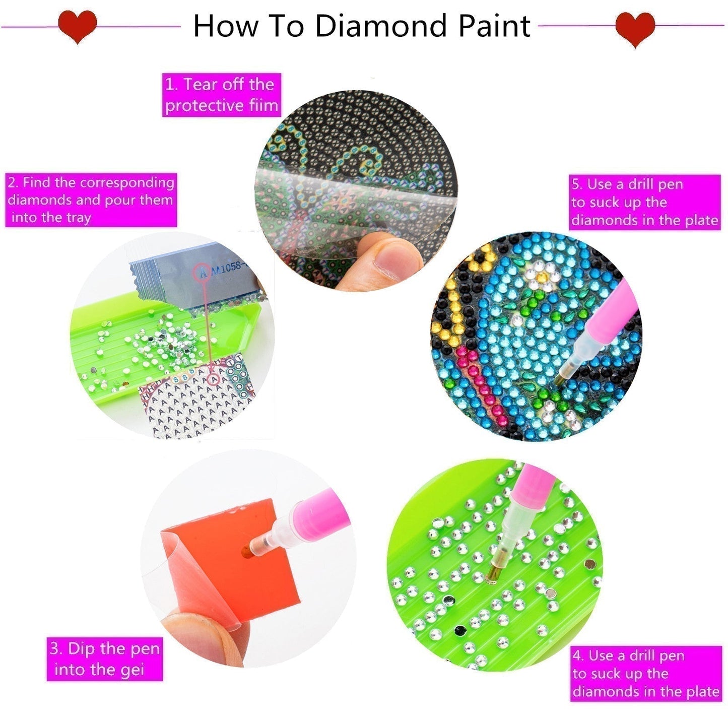 DIY-HäLsningar - DiamantunderläGg