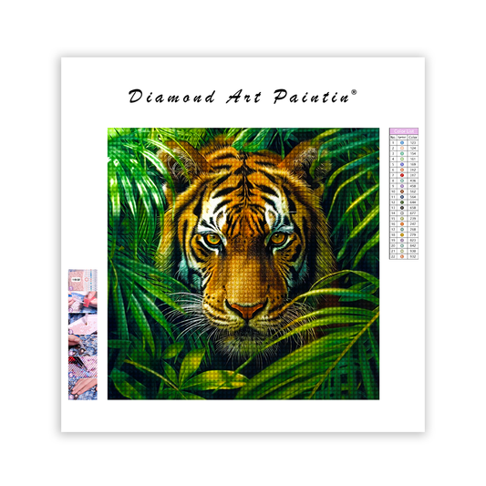 Majestic Tiger - DiamantmåLning