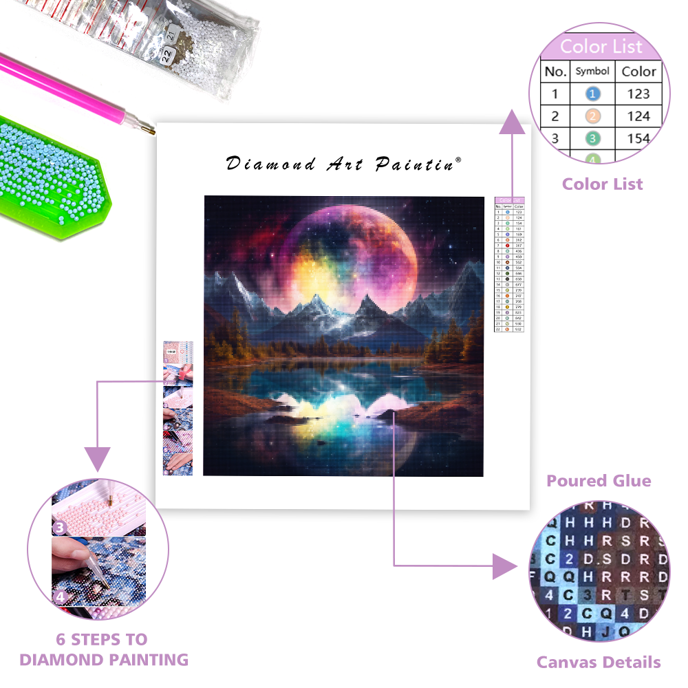 Kosmiskt underland - Diamantmålning