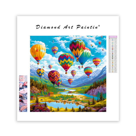 Luftballonger - DiamantmåLning