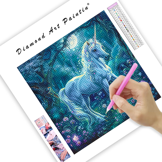 Magic Unicorn - DiamantmåLning