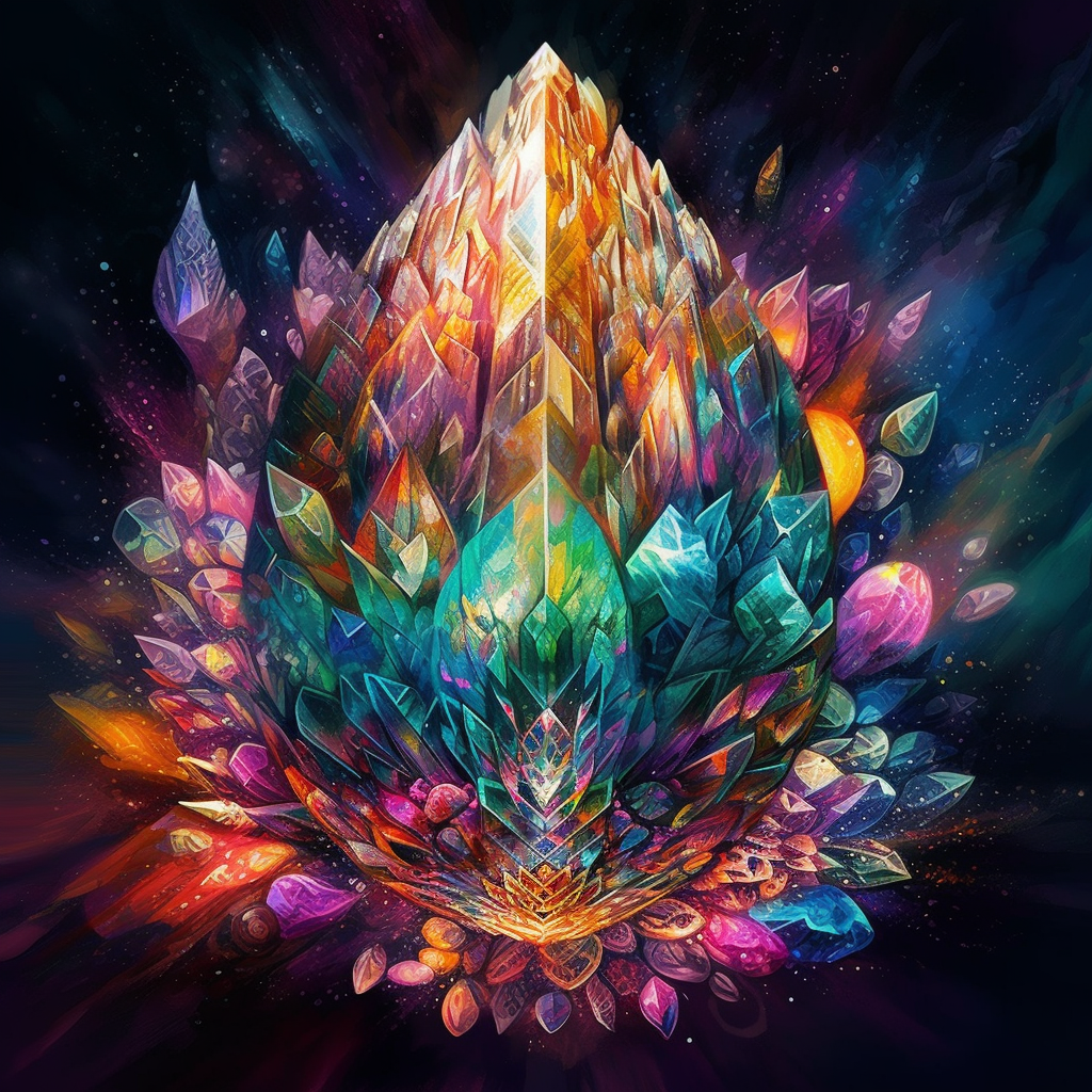 Mystisk PäRla Vibrant - DiamantmåLning