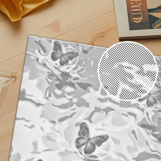 Violett drömlandskap – Punktmålning