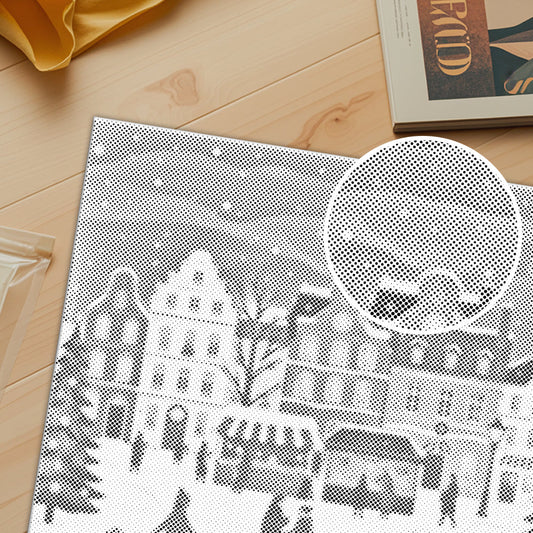 Julmarknadsby – Punktmålning