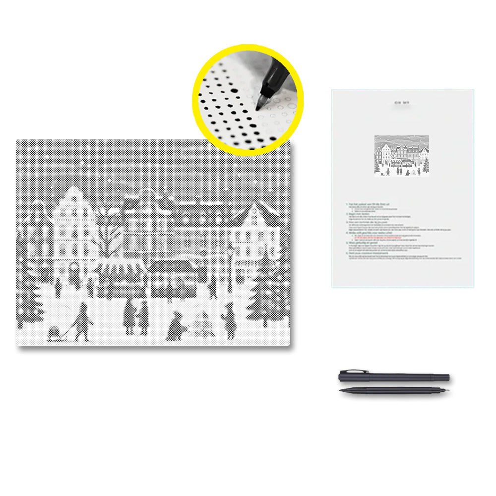 Julmarknadsby – Punktmålning