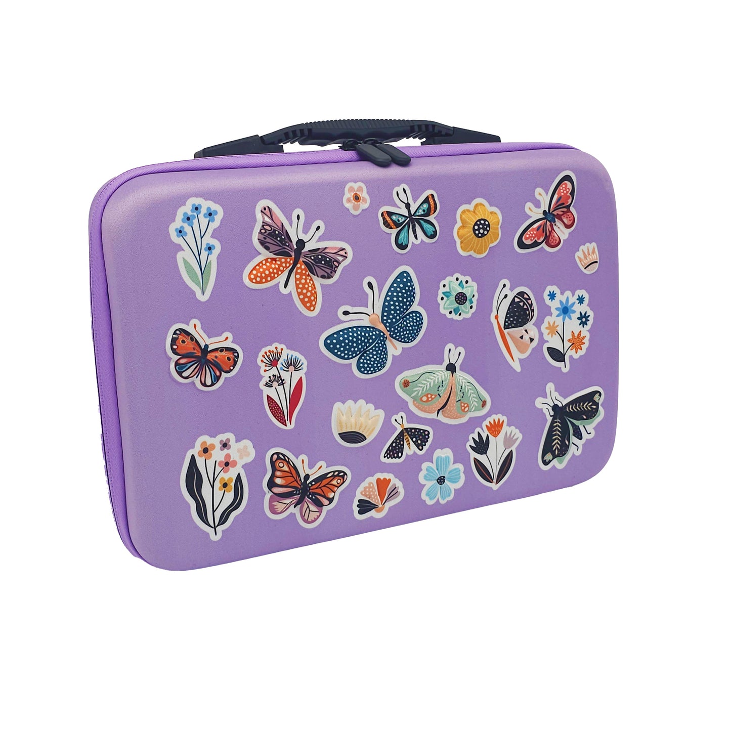 GöR-Det-SjäLv DiamantmåLningsverktyg 3D-Stereotryckning Butterfly Bag 60 Grids Flaska