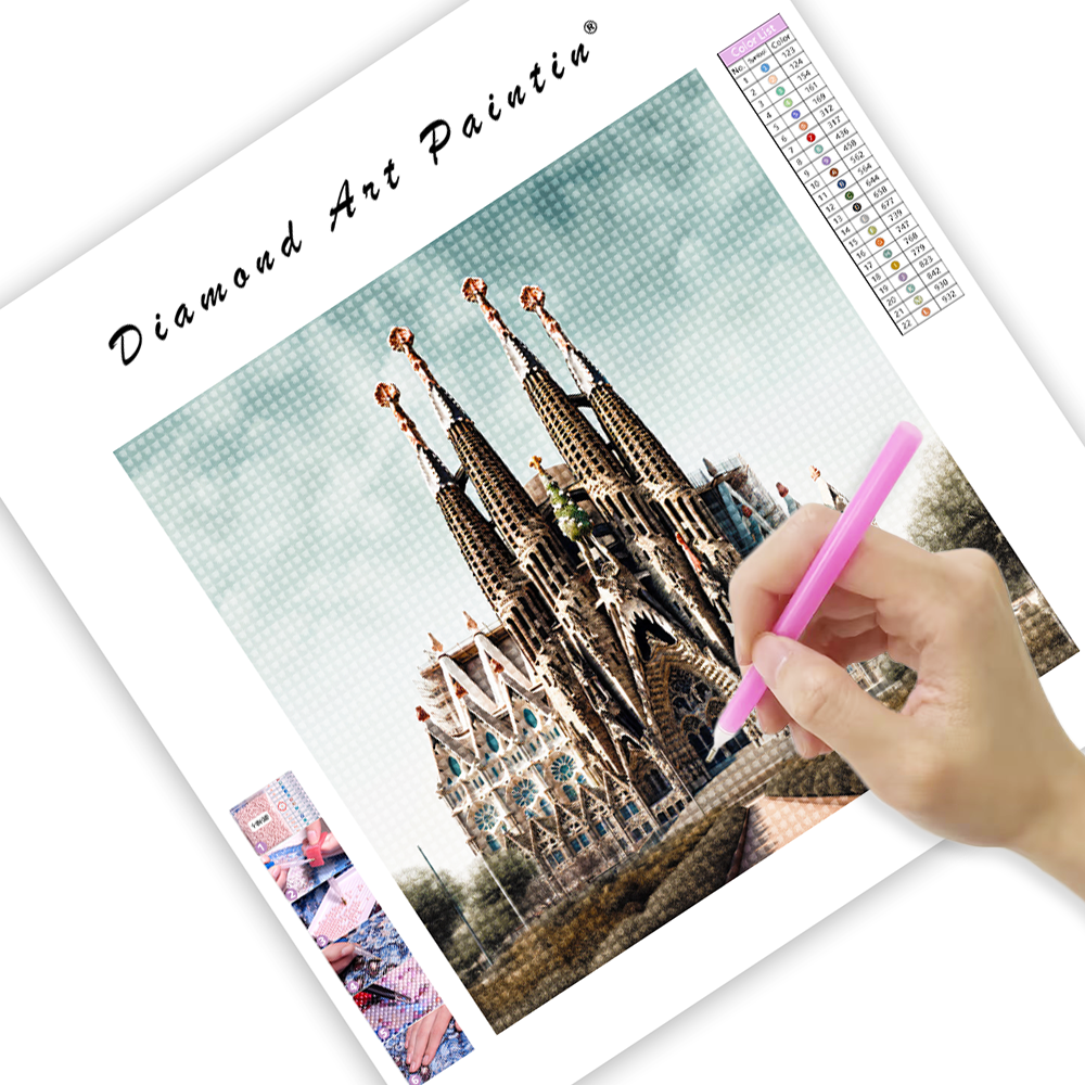 Sagrada Familia - DiamantmåLning