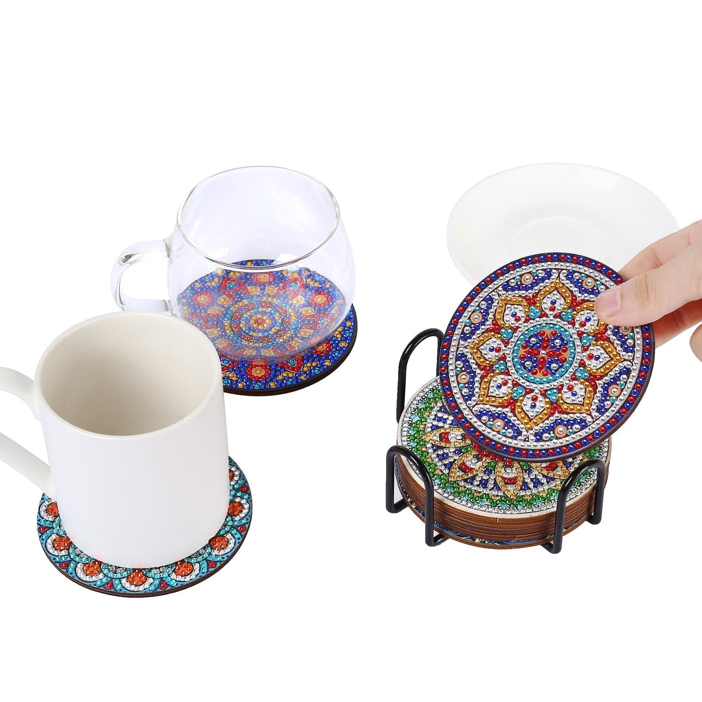 DIY Mandala F - DiamantunderläGg