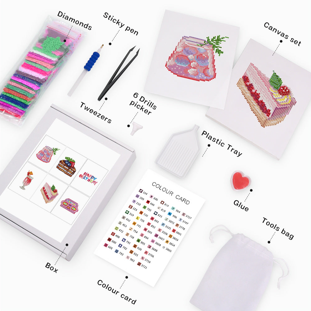 Mini-söta festgodisar