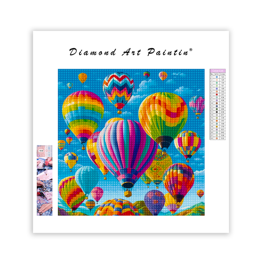 Flytande Ballonger - DiamantmåLning