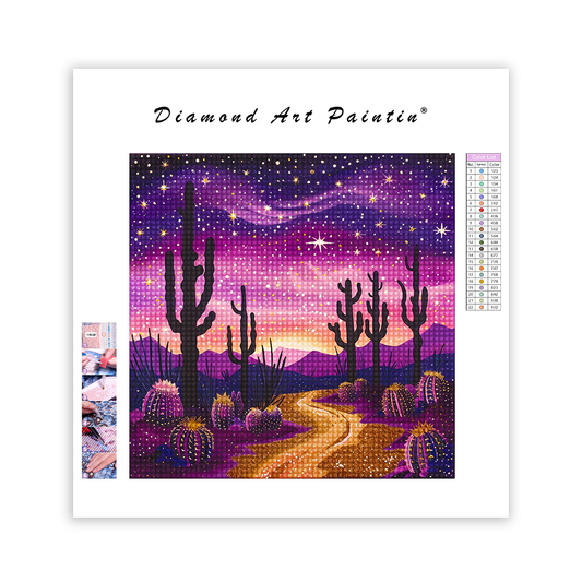 Desert Cactus - DiamantmåLning
