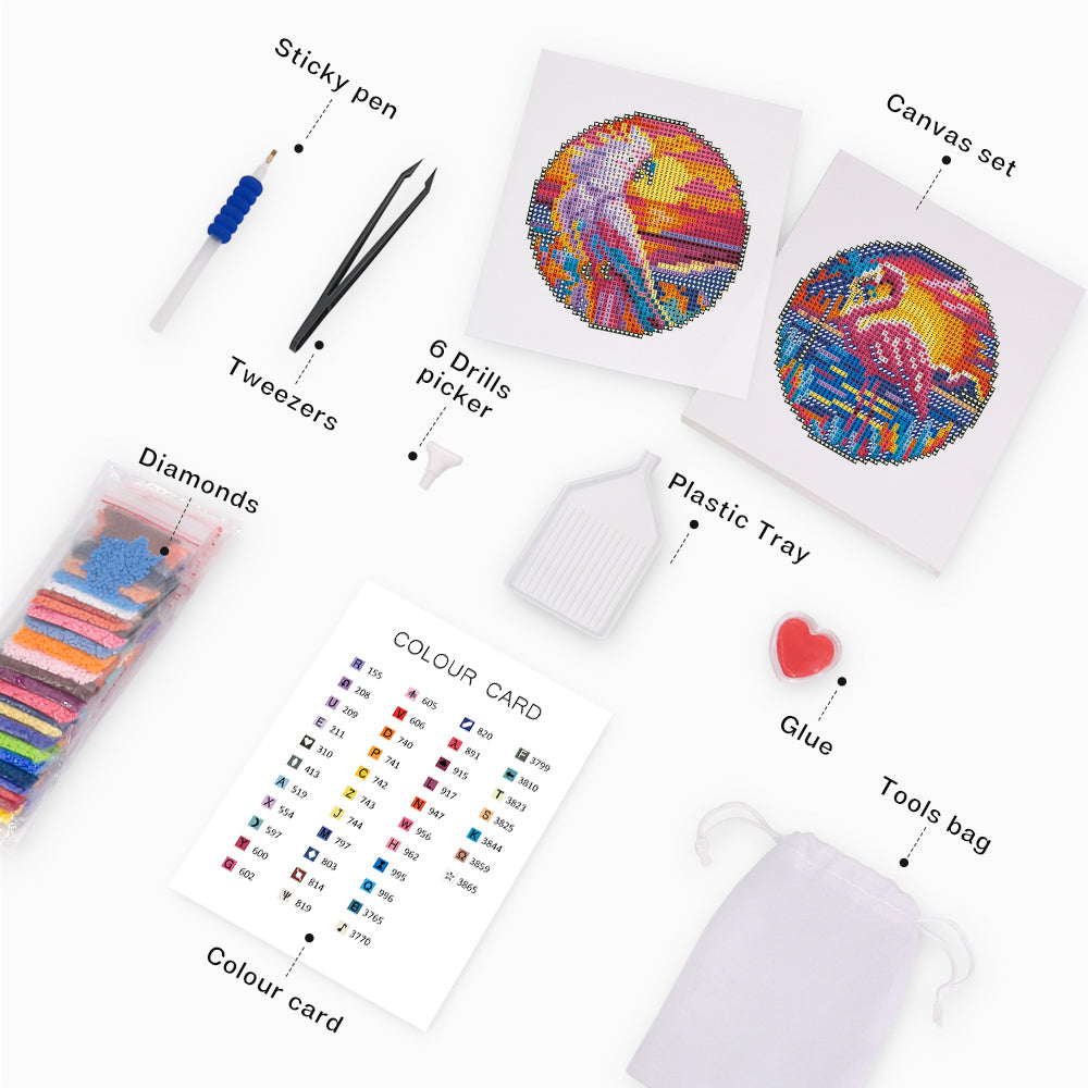 Mini-serien "Djurliv och solnedgångar"