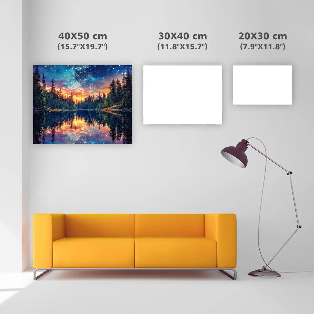 Perfekt Reflektion - DiamantmåLning