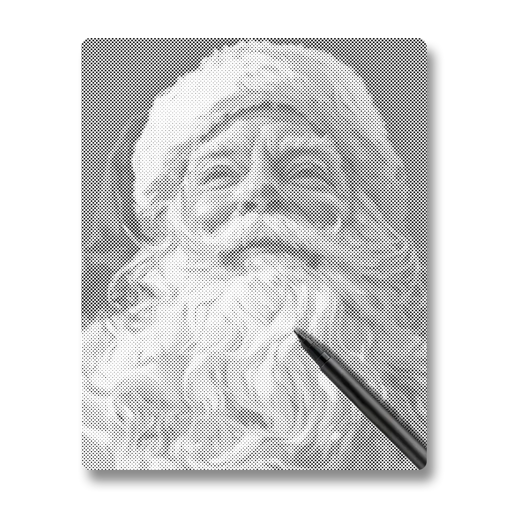 Den snälla jultomten - Prickmålning