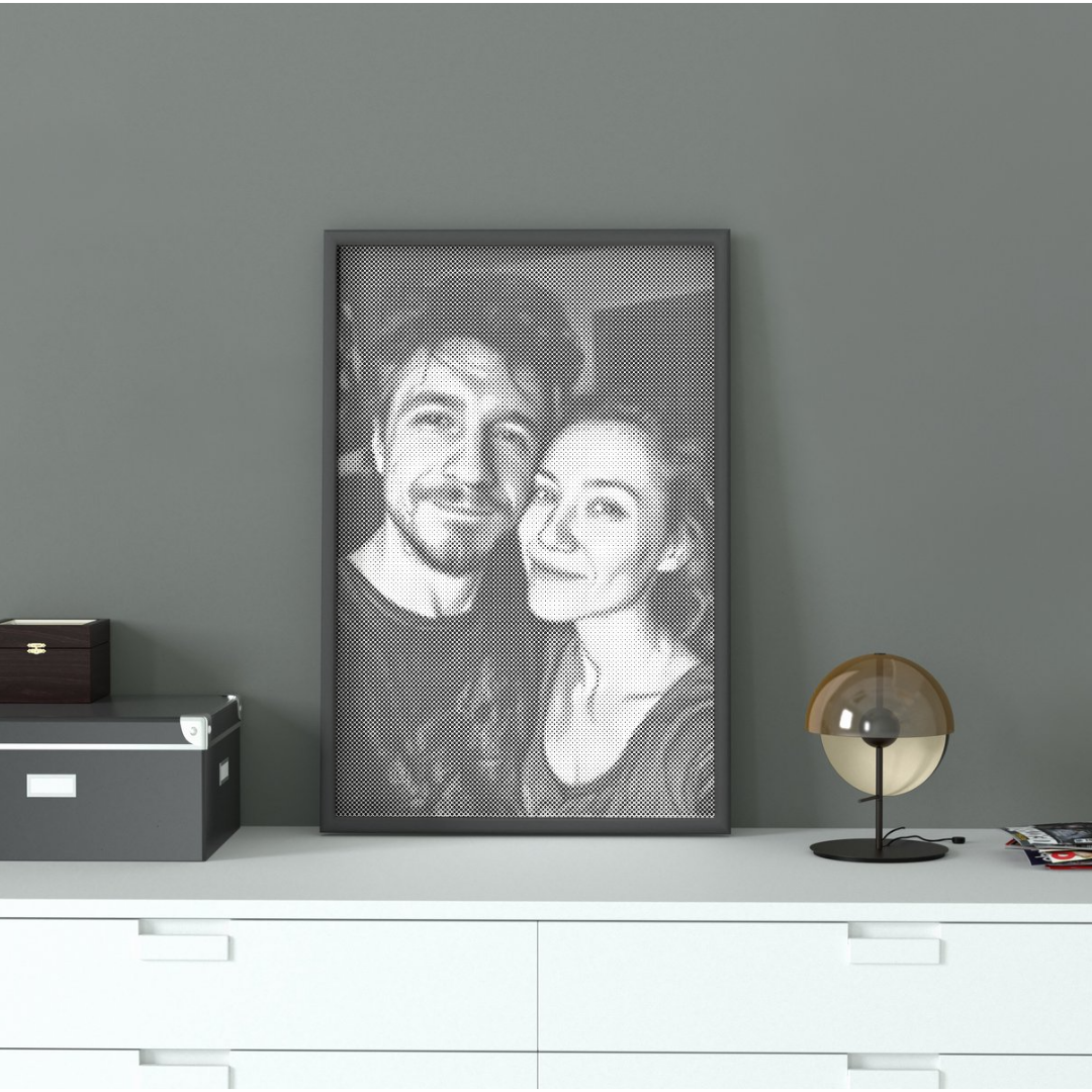 Personligt foto - Prickmålning