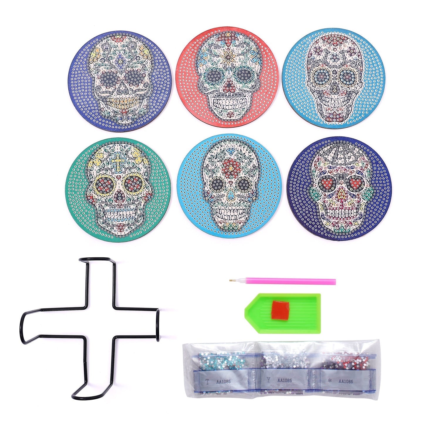 DIY Skull - DiamantunderläGg