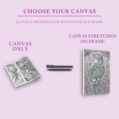 En uggla - Prickmålning