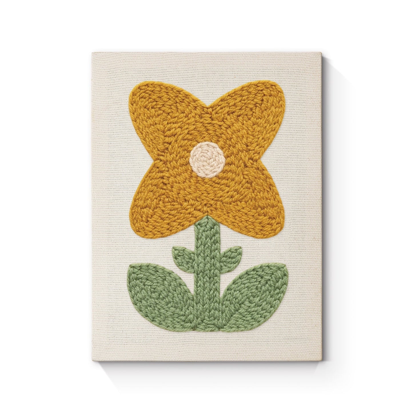 Glad ananas – Punch needle-broderi