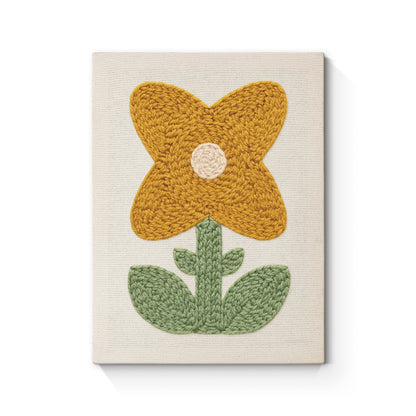 Glad ananas – Punch needle-broderi