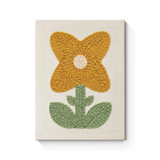 Glad ananas – Punch needle-broderi
