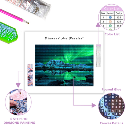 Aurora Mountain (BegräNsad Tid Special) - DiamantmåLning