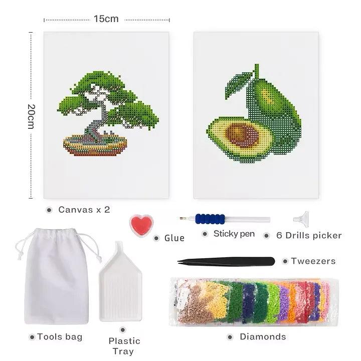 Mini-Bonsai & Avokado