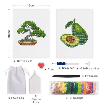 Mini-Bonsai & Avokado