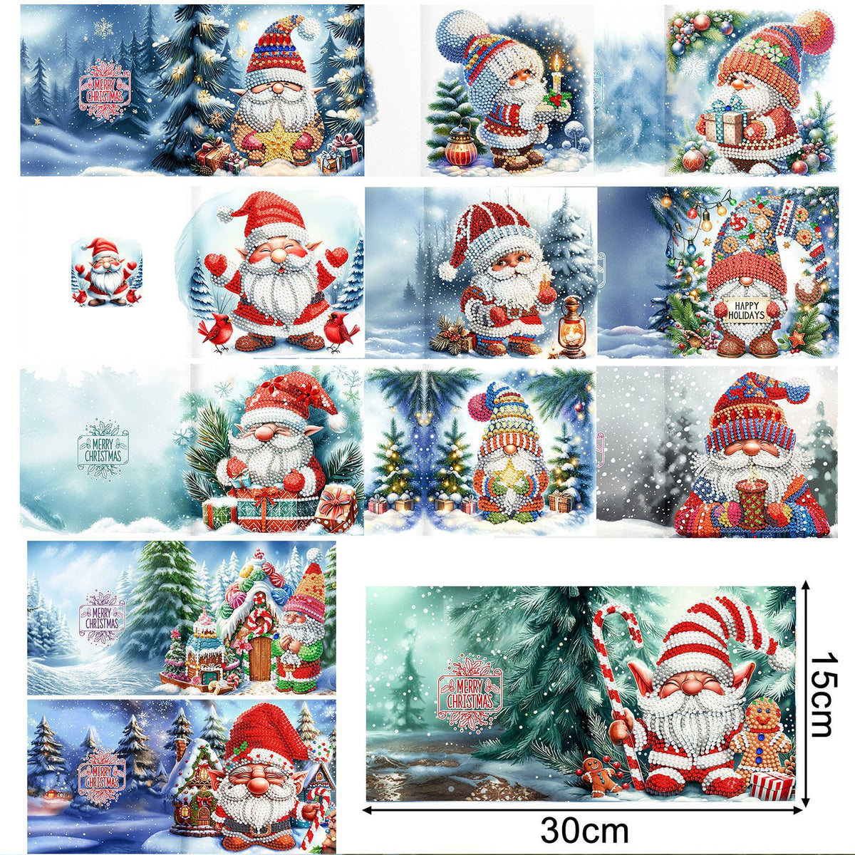 Hälsningskort – Julnisseset