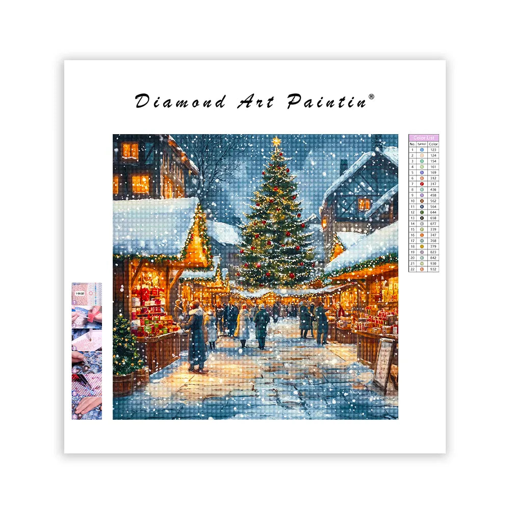 Julmarknad - DiamantmåLning