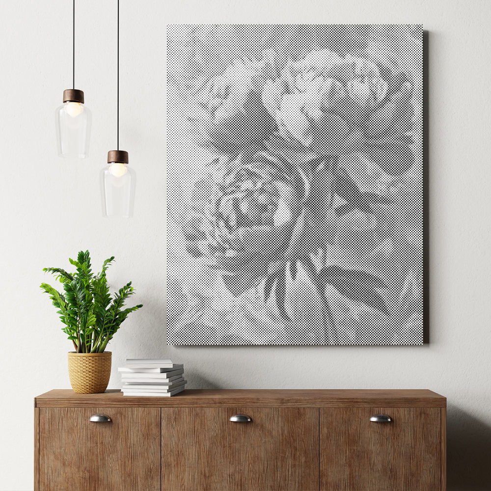 Rosa pion – Punktmålning