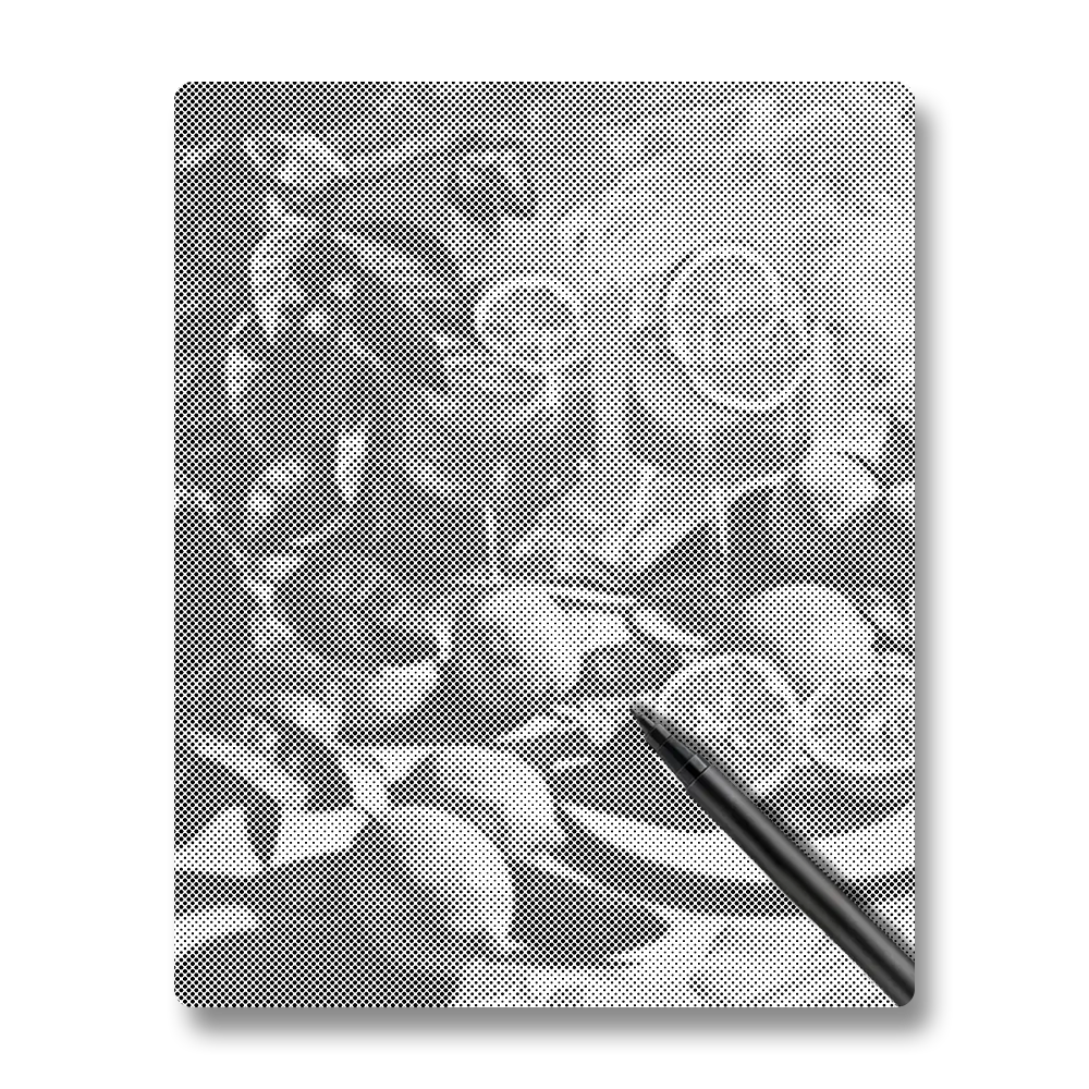 Sommardryck - Prickmålning