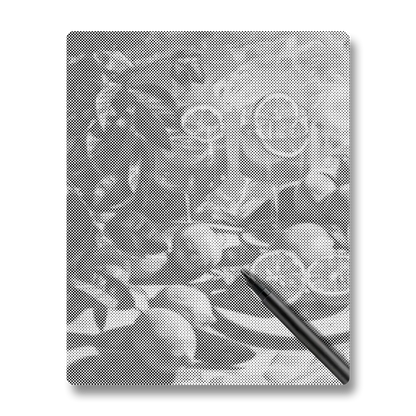 Sommardryck - Prickmålning