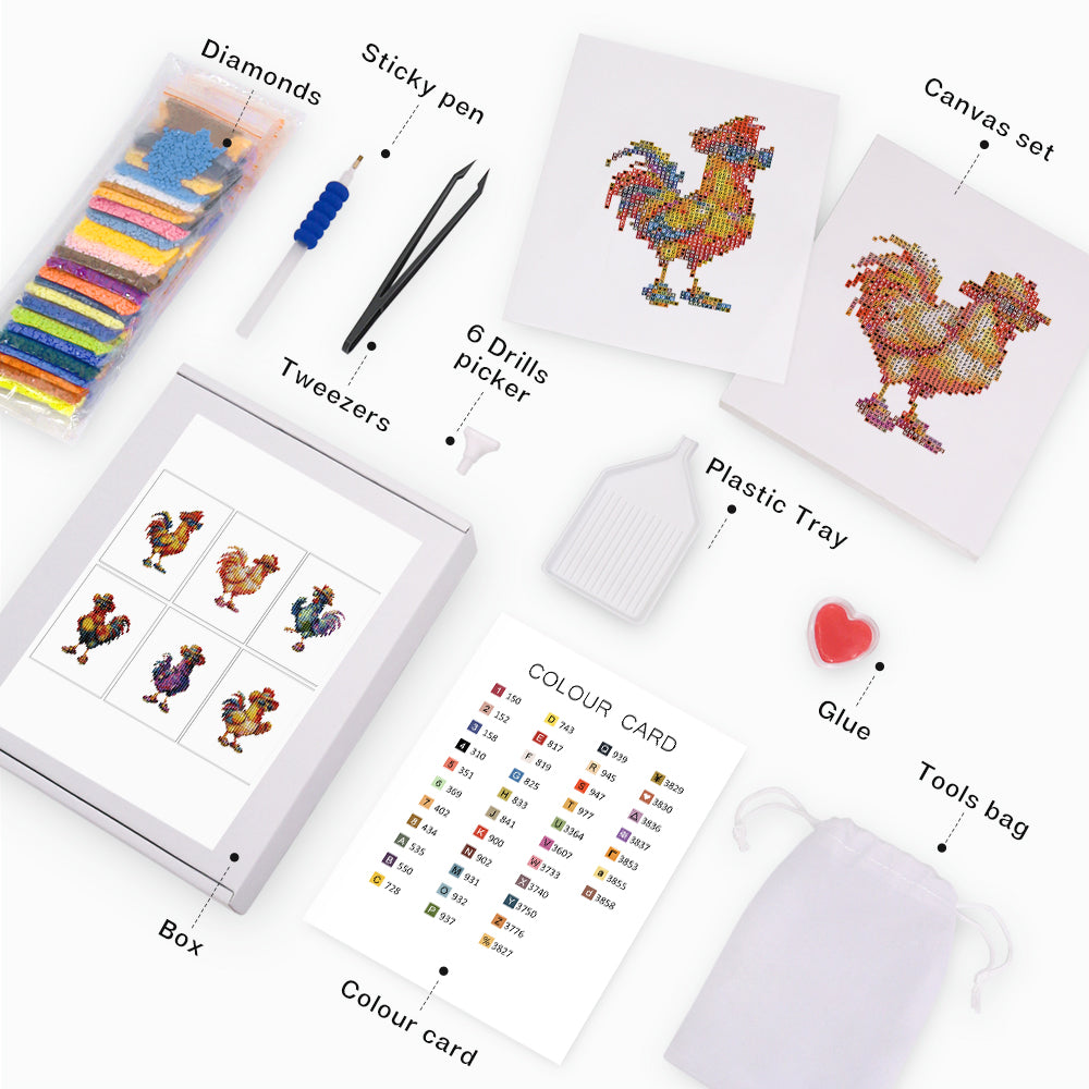 Mini-Dapper Rooster Parade