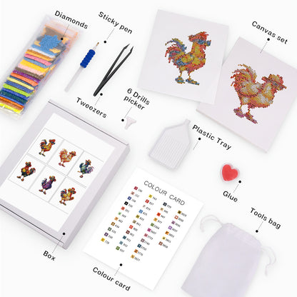 Mini-Dapper Rooster Parade