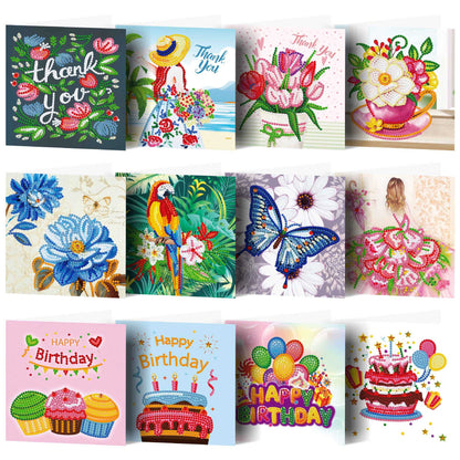 Hälsningskort – Blomsterhälsningar-set
