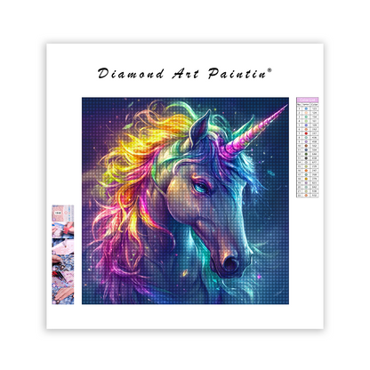 Majestic Unicorn - DiamantmåLning