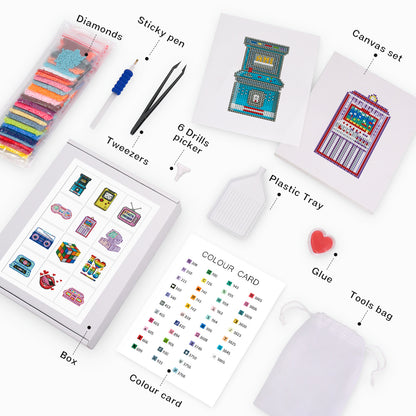 Mini-livfulla naturens fåglar