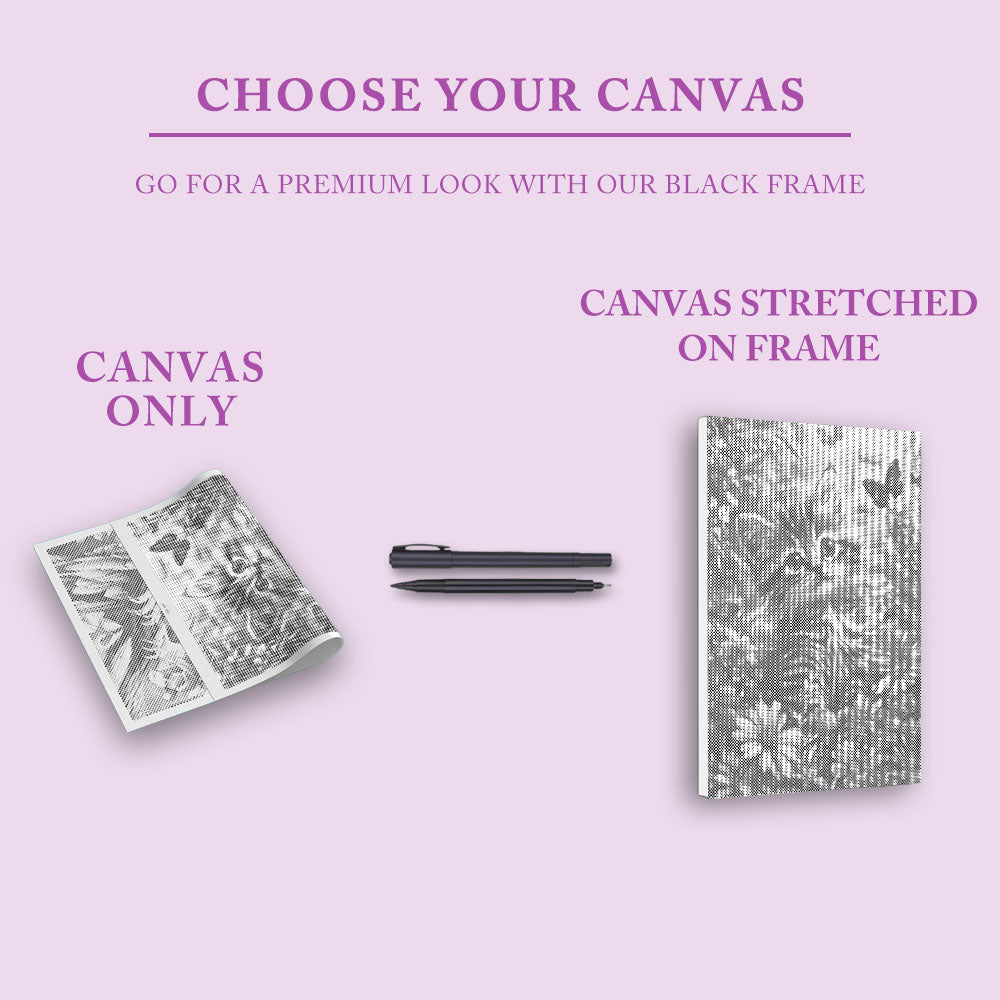 Trädgårdskattunge - Prickmålning