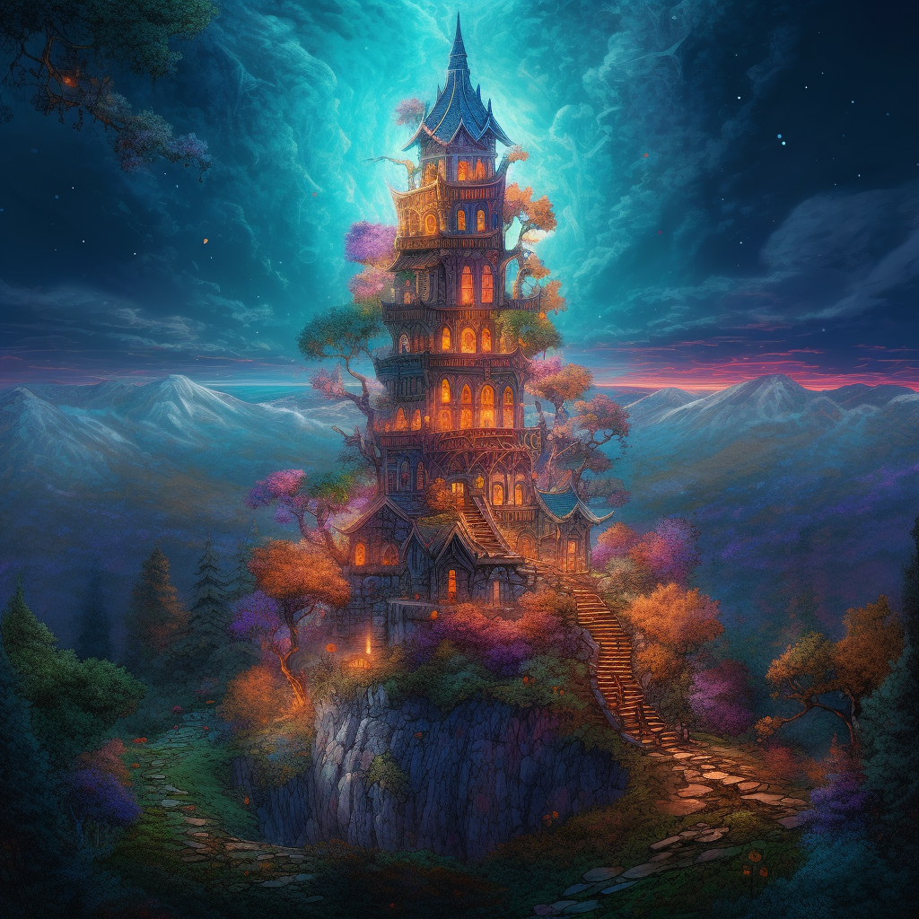 Wizard Towe - DiamantmåLning