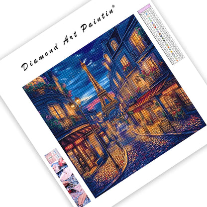 Vibrant Street - DiamantmåLning