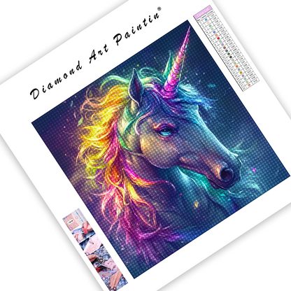 Majestic Unicorn - DiamantmåLning