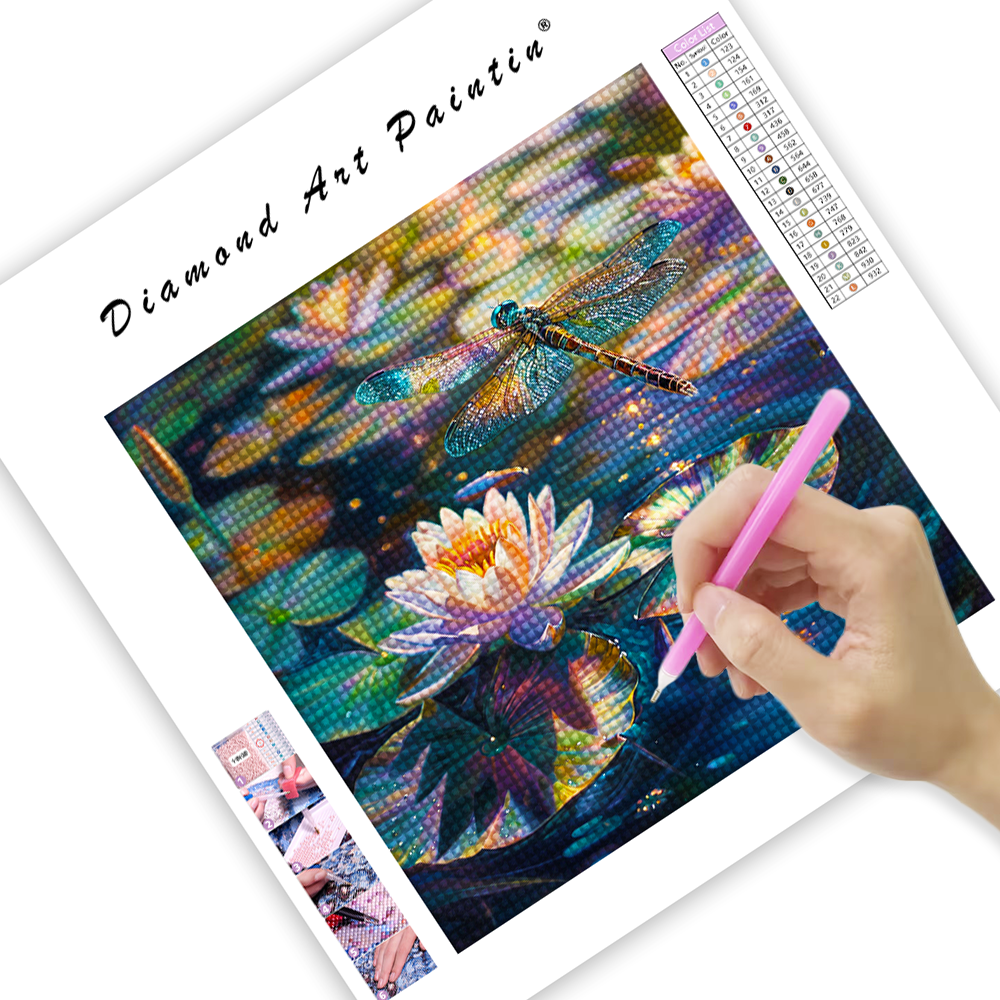 Delicate Dragon - DiamantmåLning