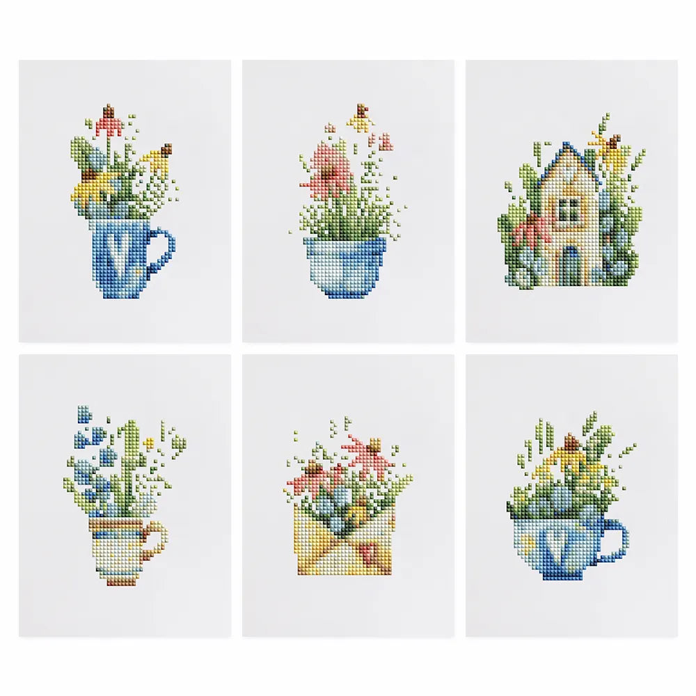 Mini-Cottage Garden Blooms