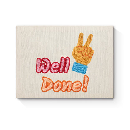 Bra jobbat! – Punch needle-broderi