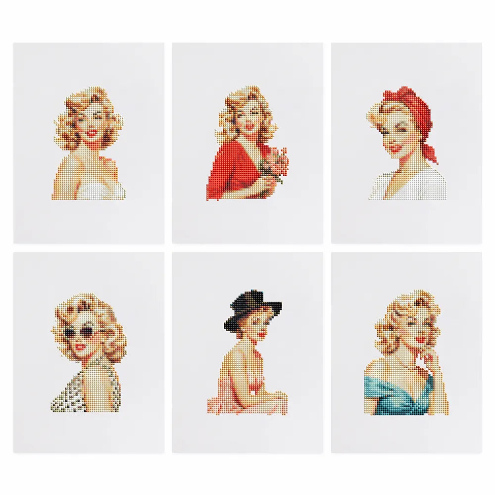 Mini-Retro Glamour Girls