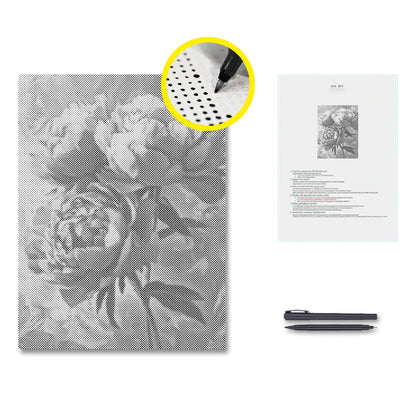 Rosa pion – Punktmålning